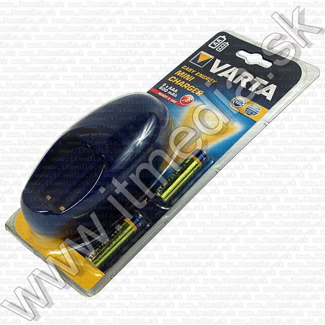 Image of Varta Universal Battery Charger *mini* +2x800mAh AAA (IT7867)